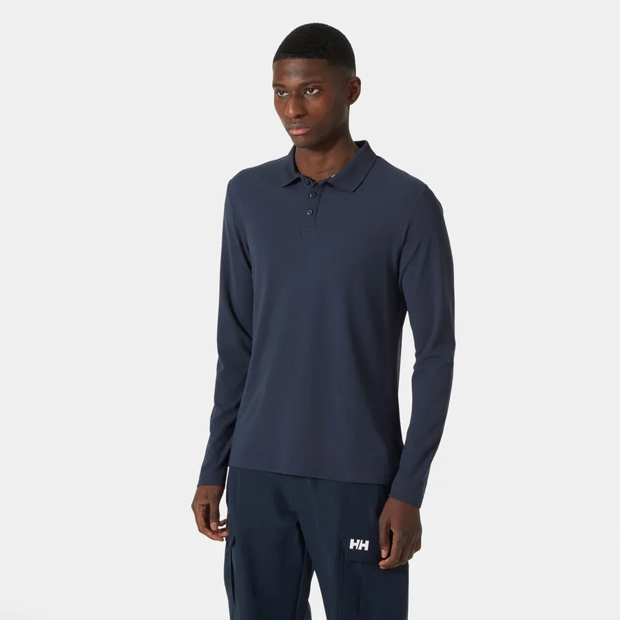 Helly Hansen Men's Crewline Long Sleeve Polo - Image 7