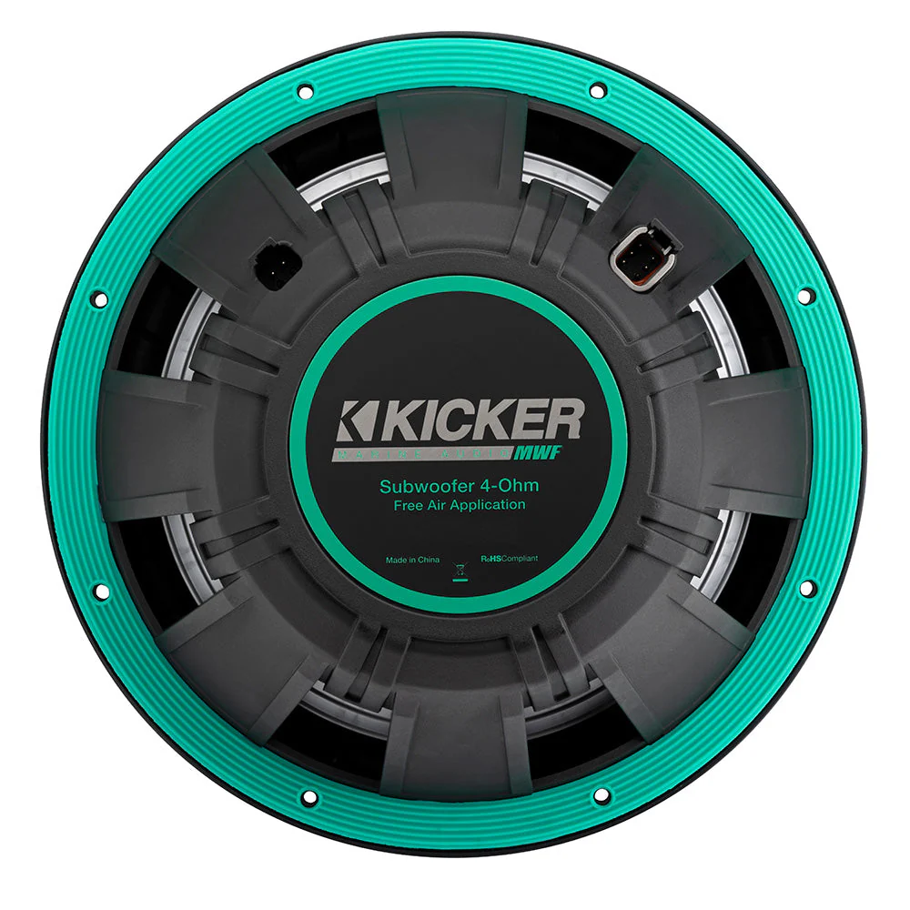 KICKER 12" Premium Marine Subwoofer f/Free-Air Applications - 4-Ohm [51MWF124] - Image 2