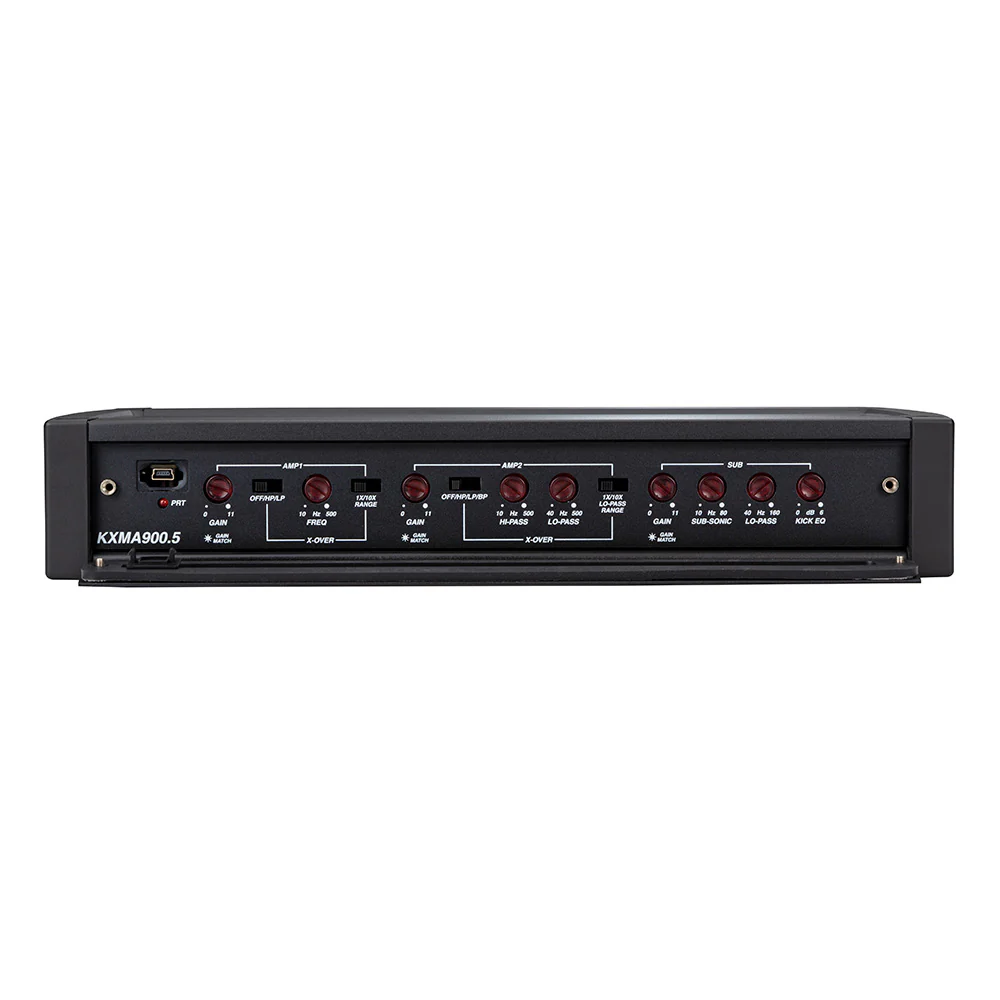 KICKER KXMA900.5 4 x 125W 4-Channel Full-Range Class D Amplifier with 400W Class D Subwoofer Channel [48KXMA9005] - Image 2