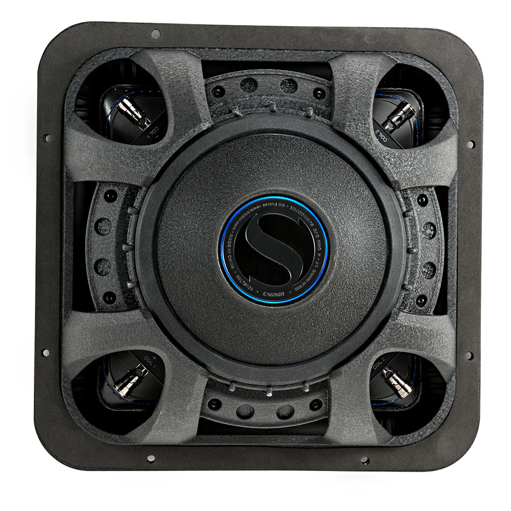 KICKER L7S 12" Square Subwoofer - 4-Ohm, 750W [44L7S124] - Image 4