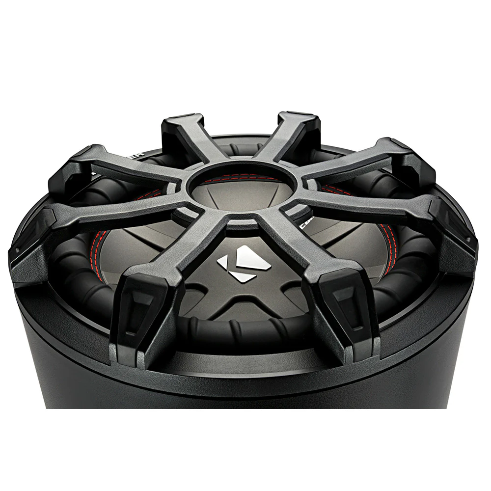 KICKER TB8 8" Weather-Proof Subwoofer Enclosure w/Passive Radiator - 2-Ohm [46CWTB82] - Image 3