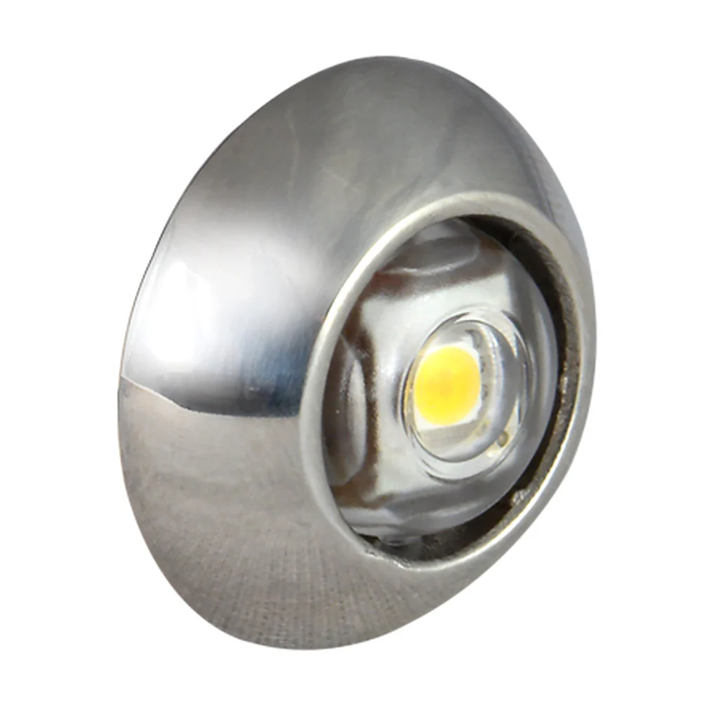 Lumitec Exuma Courtesy Light - Polished Stainless Housing - Blue Light [101050] - Image 2
