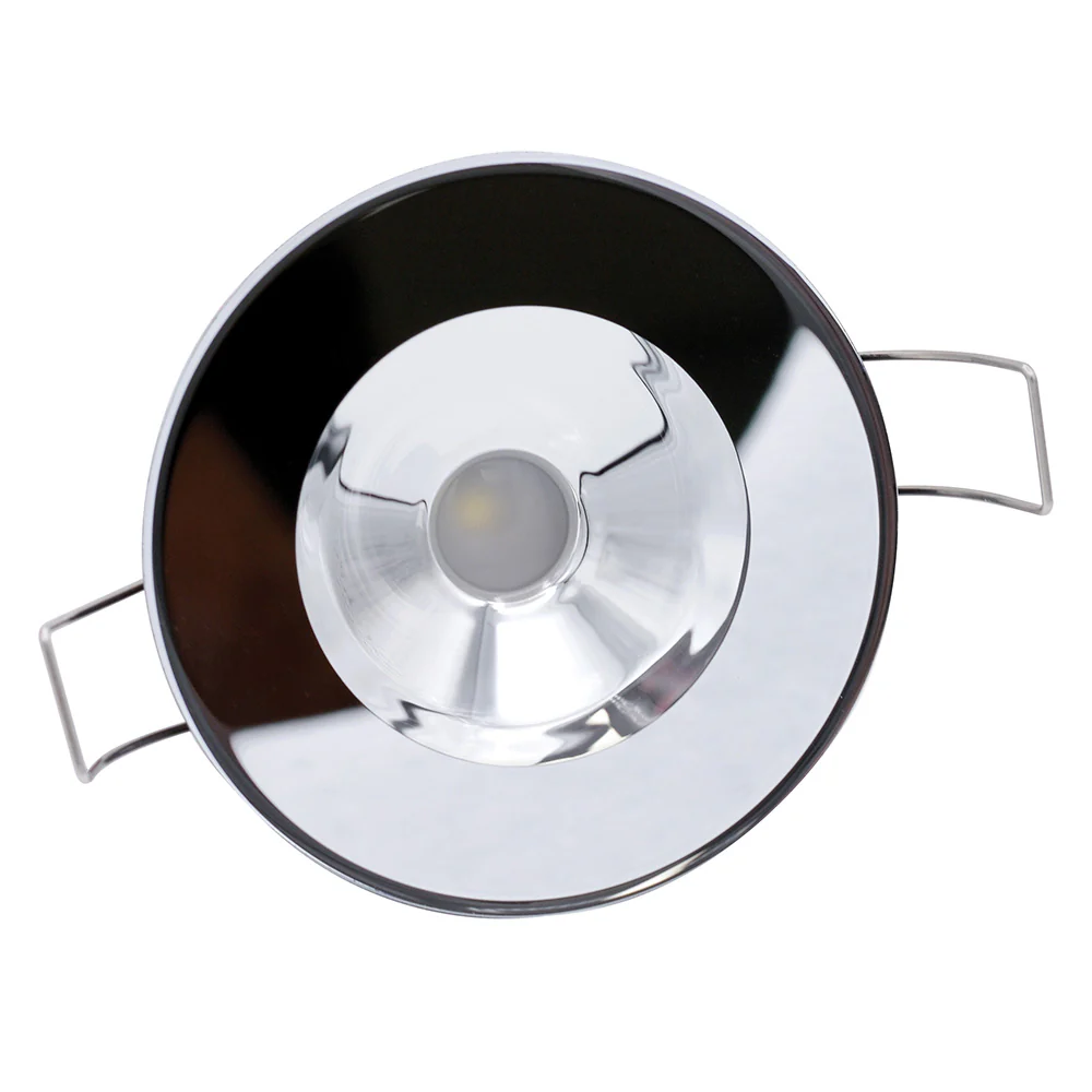 Lumitec Illusion Flush Mount LED Down Light - White - Non-Dimming - White Housing - MIrrored Housing [117143] - Image 2