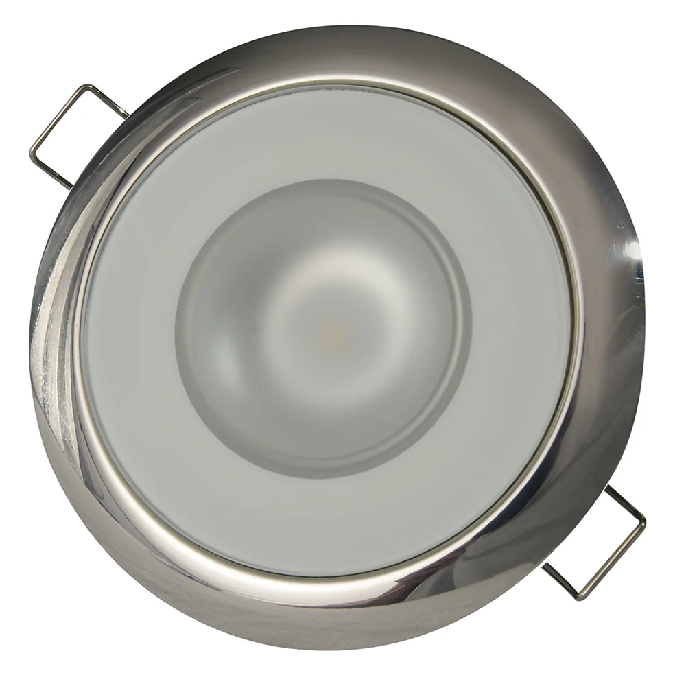 Lumitec Mirage Flush Mount Down Light Spectrum RGBW - Polished Bezel [113117] - Image 2