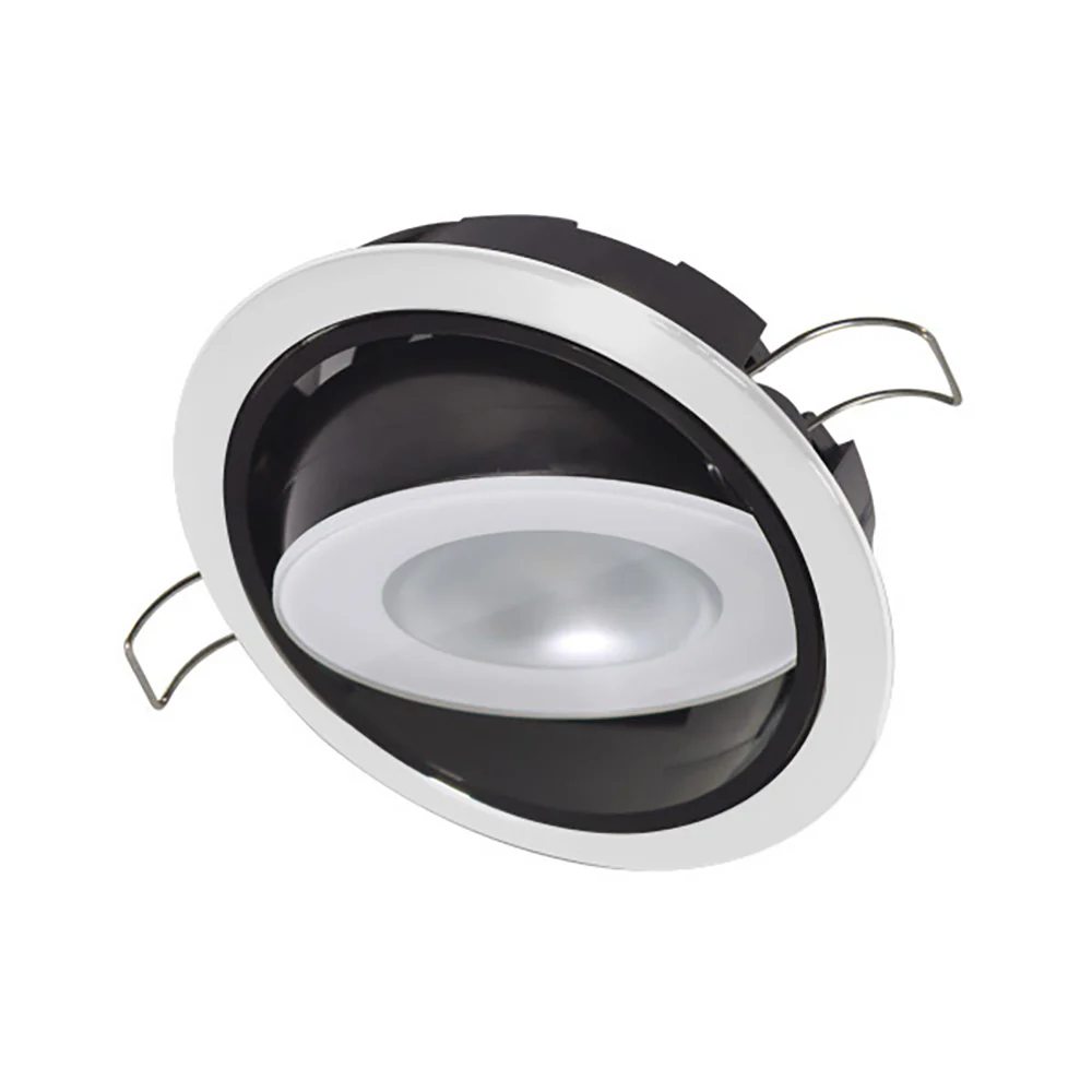 Lumitec Mirage Positionable Down Light - Spectrum RGBW Dimming - White Bezel [115127] - Image 2