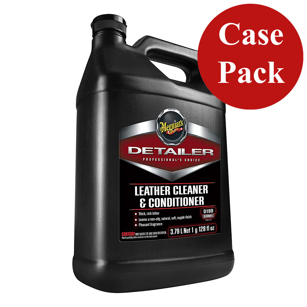 Meguiars Detailer Leather Cleaner  Conditioner - 1-Gallon *Case of 4* [D18001CASE] - Image 2