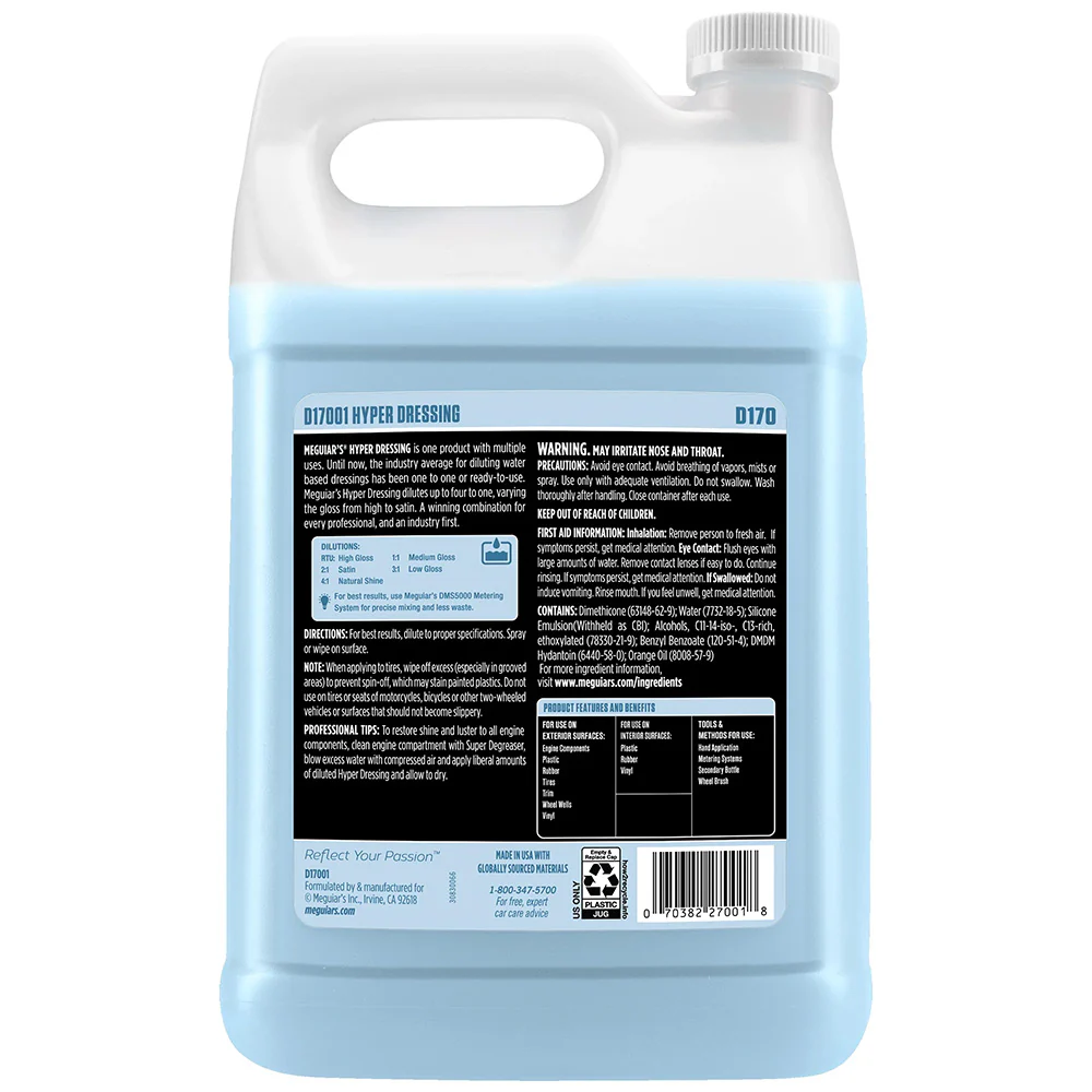 Meguiar's Hyper Dressing - 1 Gallon [D17001] - Image 2
