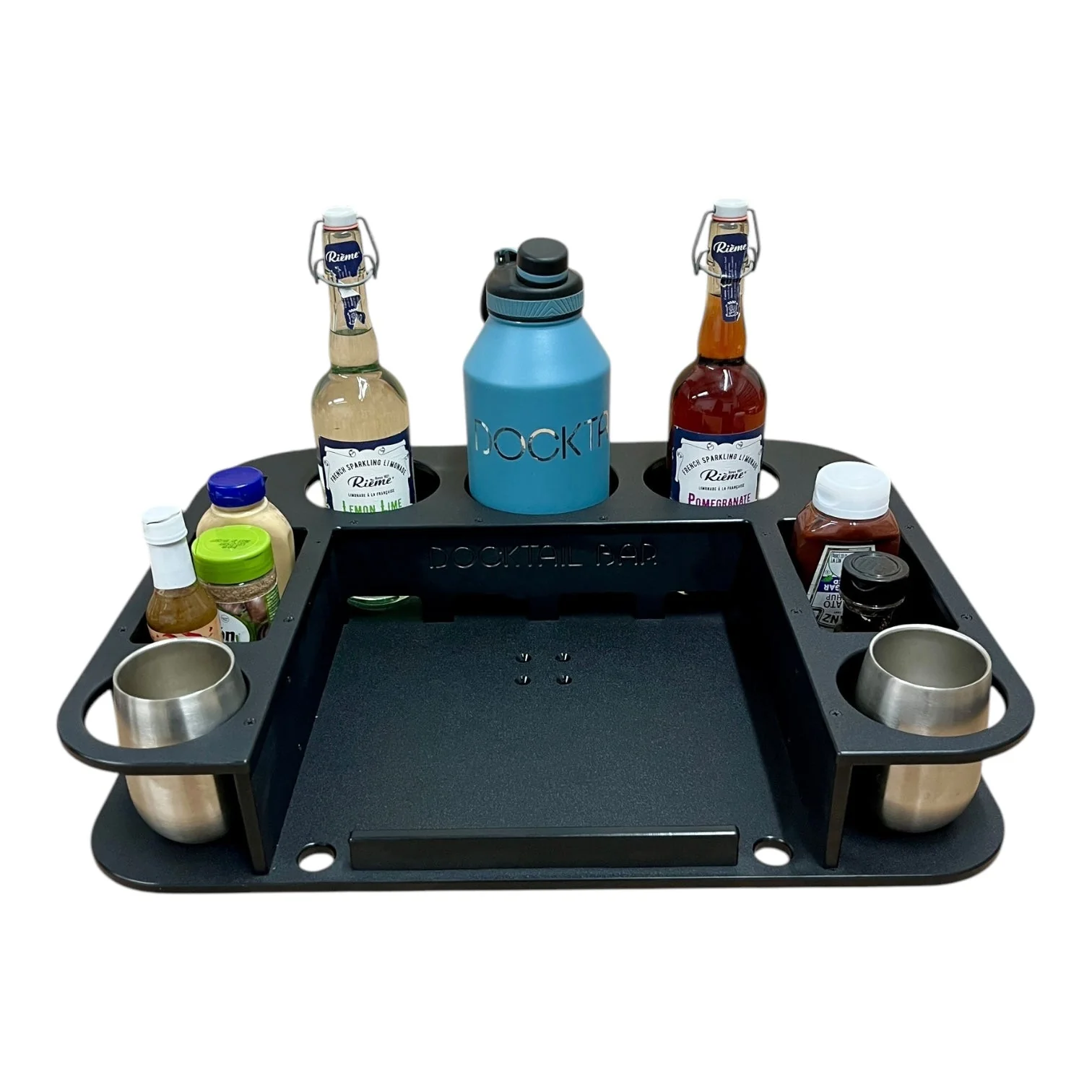 Docktail Butler Boat Table - Midnight Series - Image 12