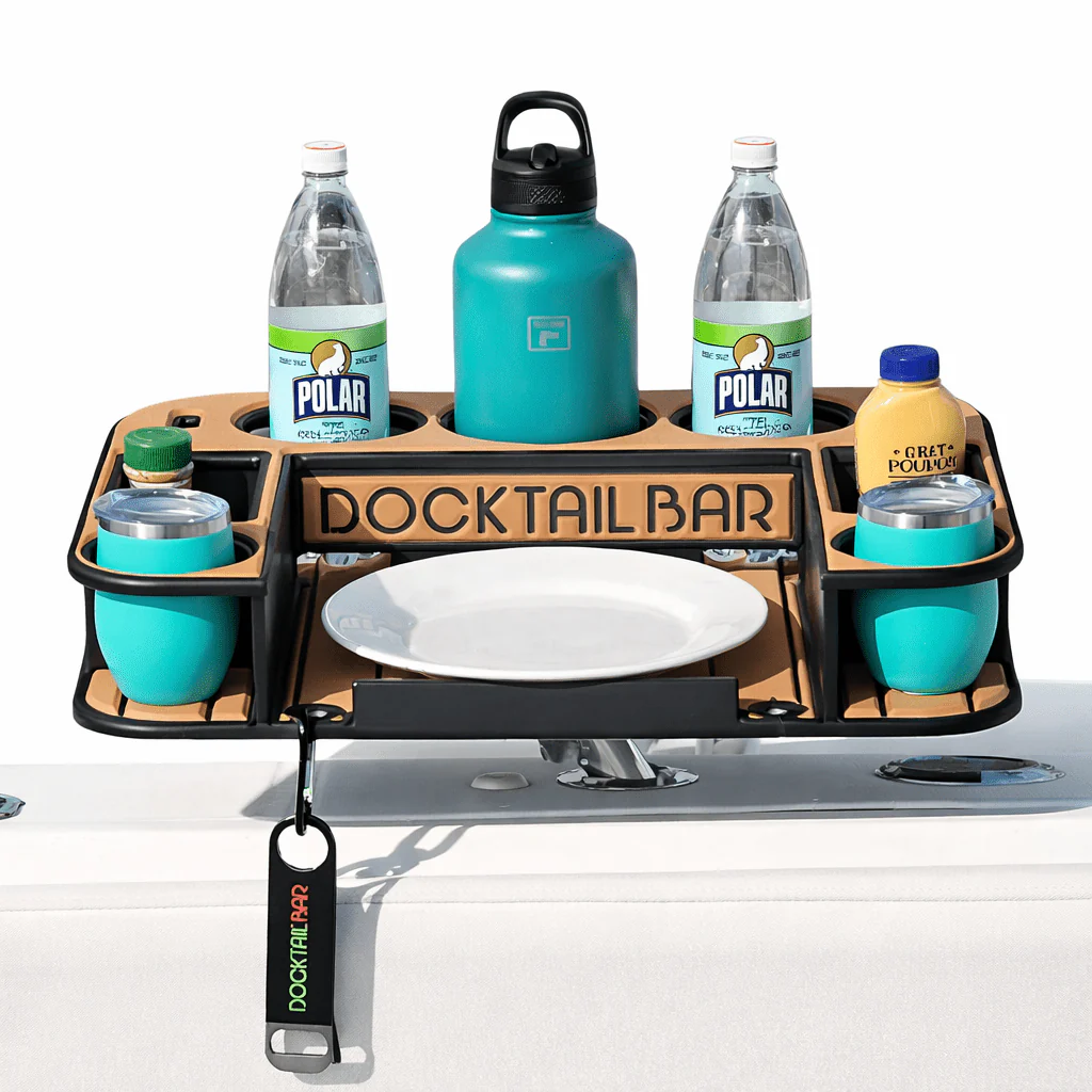 Docktail Butler Boat Table - Midnight Series - Image 2