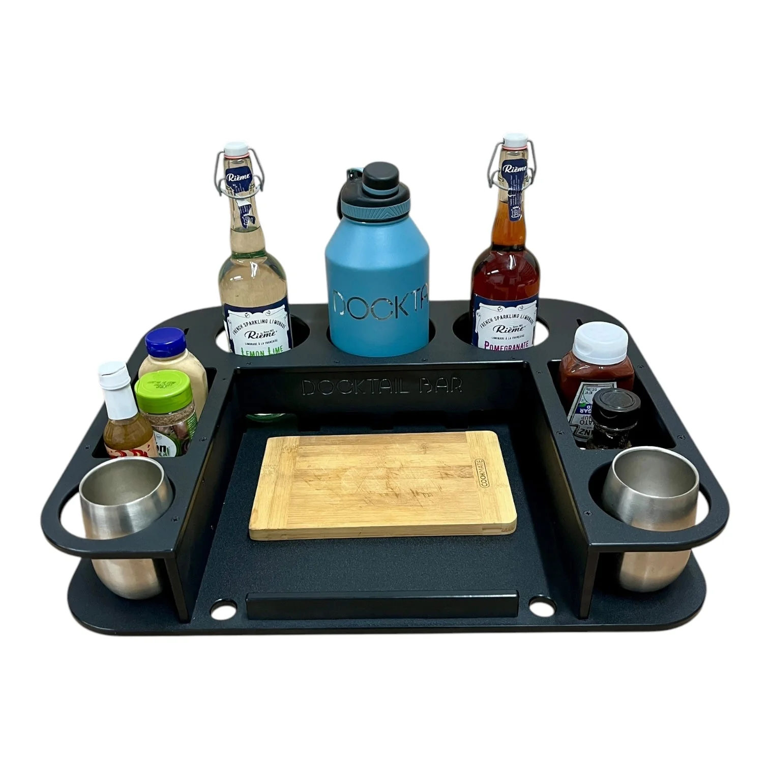 Docktail Butler Boat Table - Midnight Series - Image 8