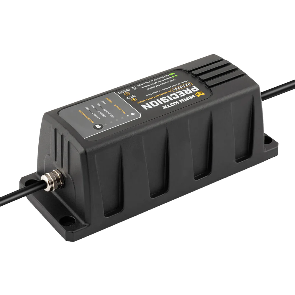 Minn Kota On-Board Precision Charger MK-110 PCL 1 Bank x 10 AMP LI Optimized Charger [1831101] - Image 2