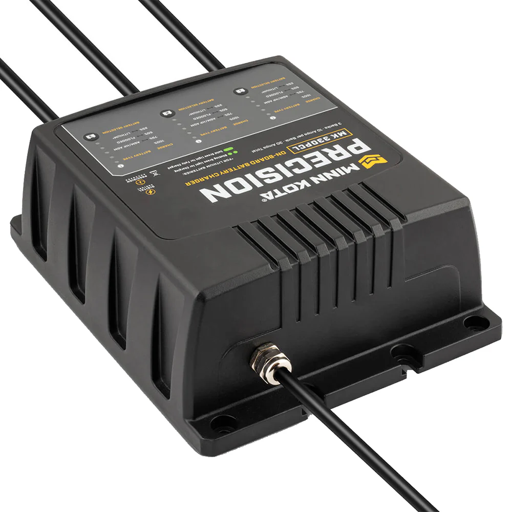 Minn Kota On-Board Precision Charger MK-330 PCL 3 Bank x 10 AMP LI Optimized Charger [1833301] - Image 2