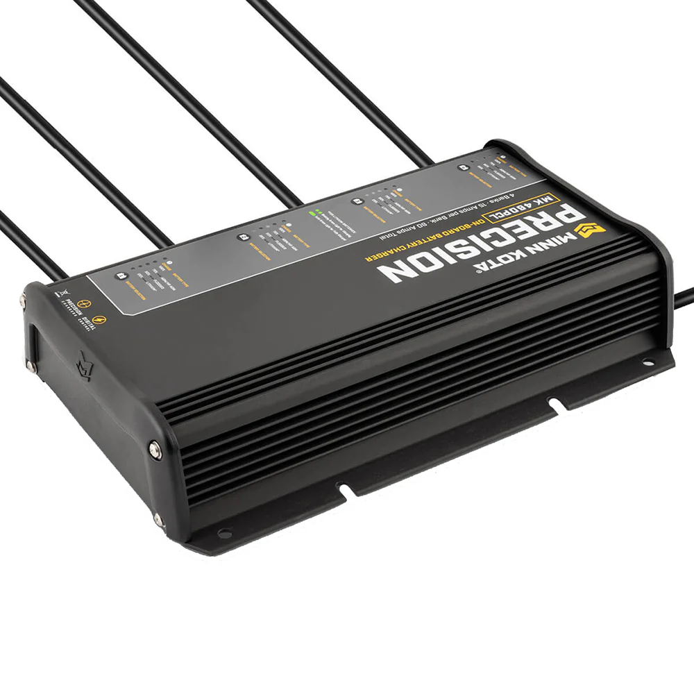 Minn Kota On-Board Precision Charger MK-460 PCL 4 Bank x 15 AMP LI Optimized Charger [1834604] - Image 2