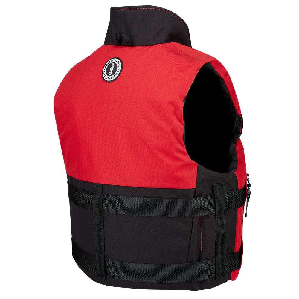 Mustang Accel 100 Foam Fishing Vest - Small - Red-Black [MV462602-123-S-216] - Image 3