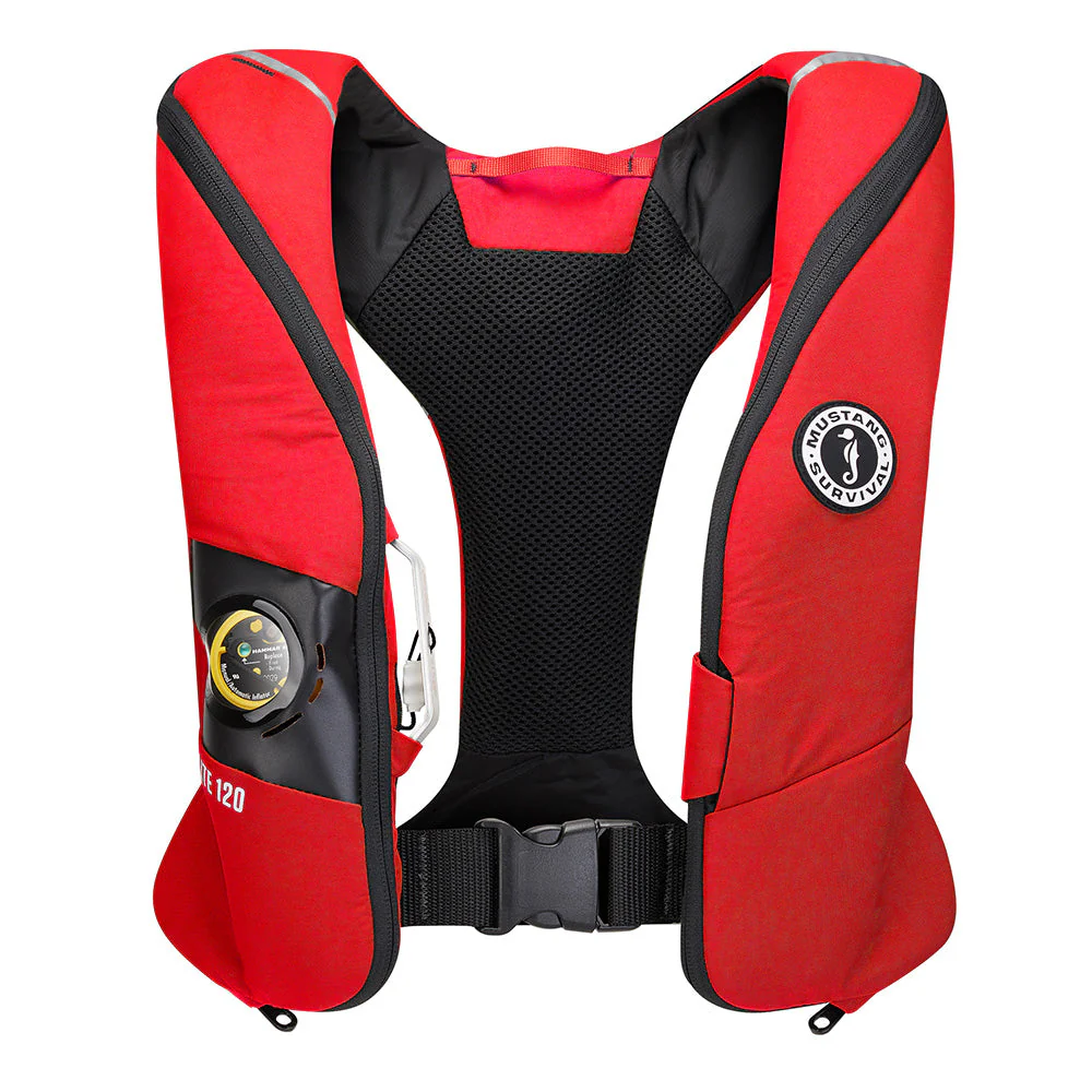 Mustang Elite 120 Coastal Inflatable PFD - Red [MD5170-4-0] - Image 2