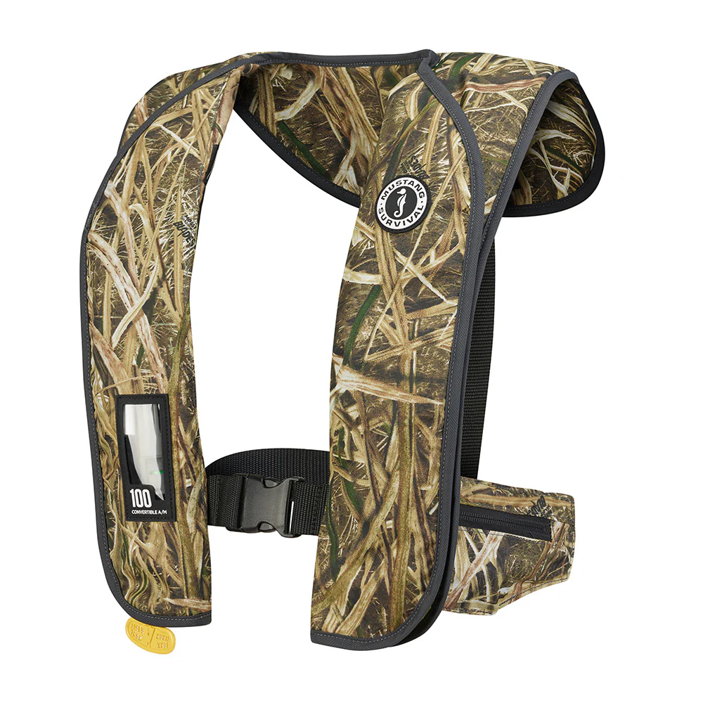 Mustang MIT 100 Convertible Inflatable PFD - Camo [MD2030CM-261-0-202] - Image 2