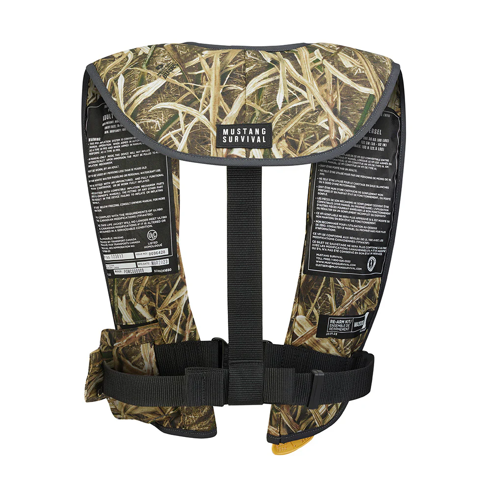 Mustang MIT 100 Convertible Inflatable PFD - Camo [MD2030CM-261-0-202] - Image 4
