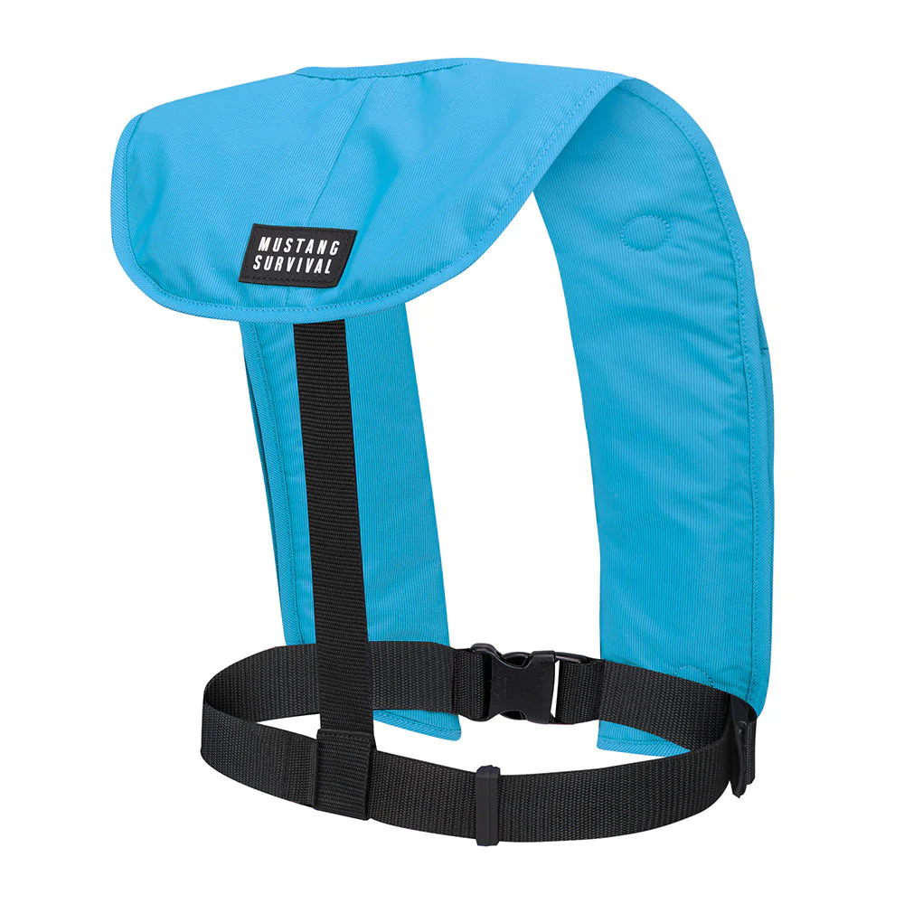 Mustang MIT 70 Manual Inflatable PFD - Azure (Blue) [MD4041-268-0-202] - Image 3
