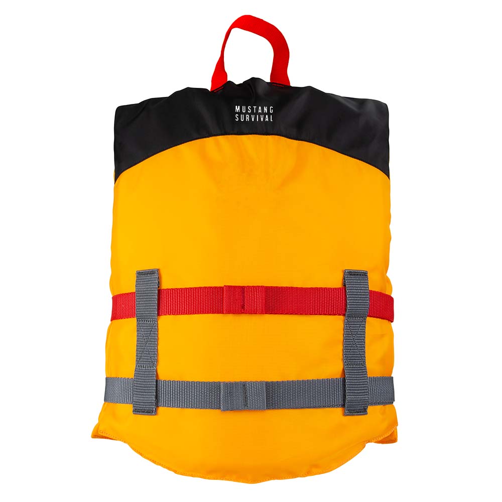 Mustang Youth Livery Foam Vest - Mango/Black [MV230002-203-0] - Image 2