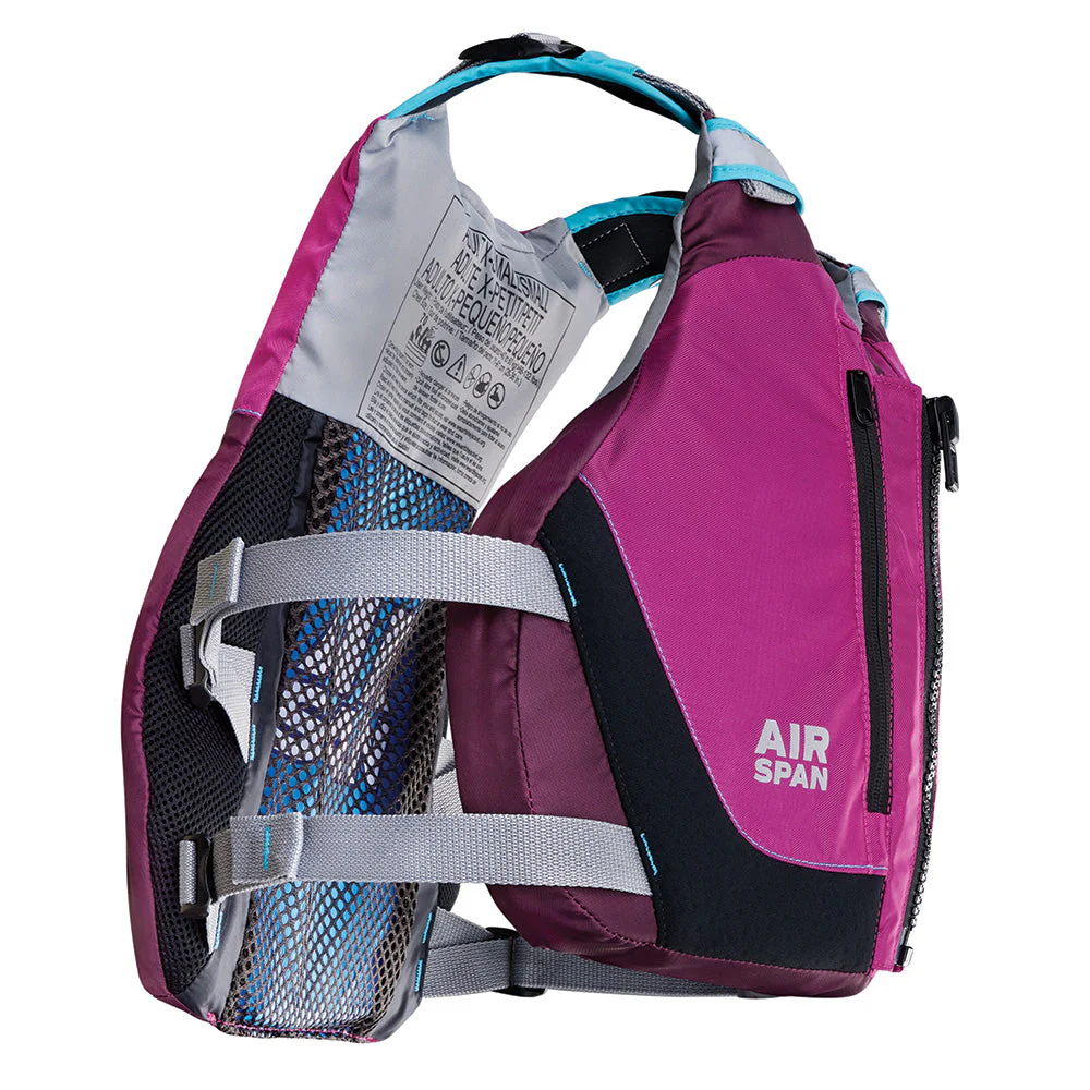 Onyx Airspan Breeze Life Jacket - XS/SM - Purple [123000-600-020-23] - Image 3