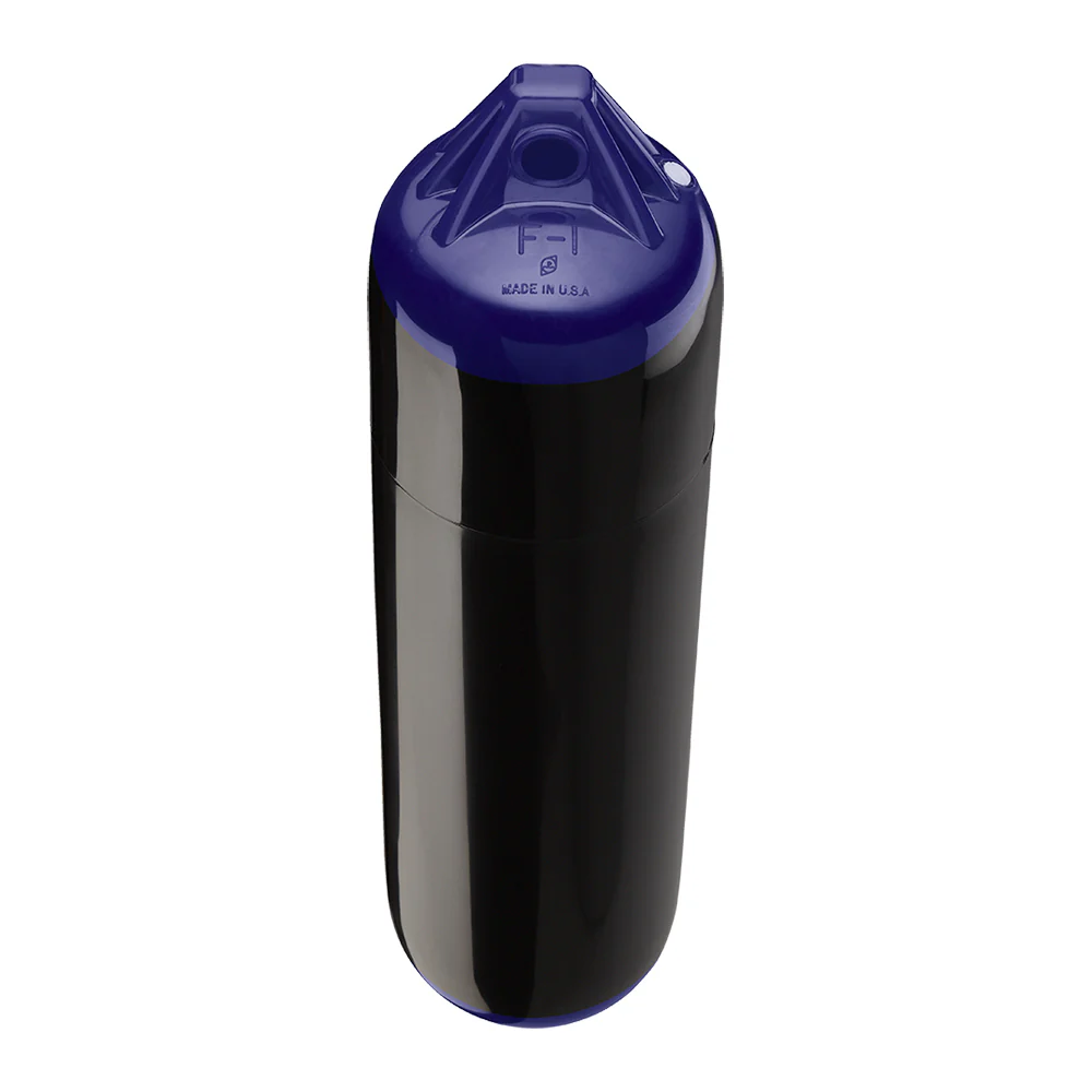 Polyform F-1 Twin Eye Fender 6" x 24" - Black [F-1 BLACK] - Image 2