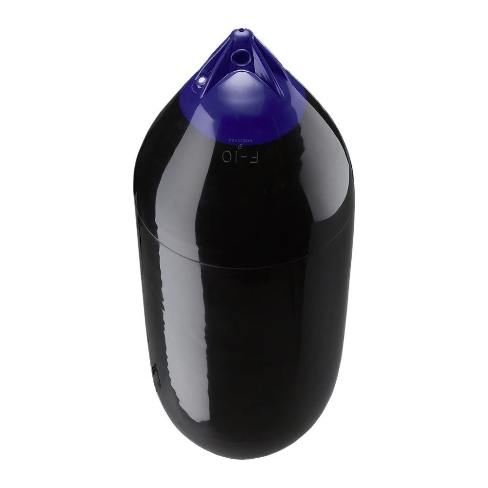 Polyform F-10 Twin Eye Fender 18" x 50" - Black [F-10 BLACK] - Image 2