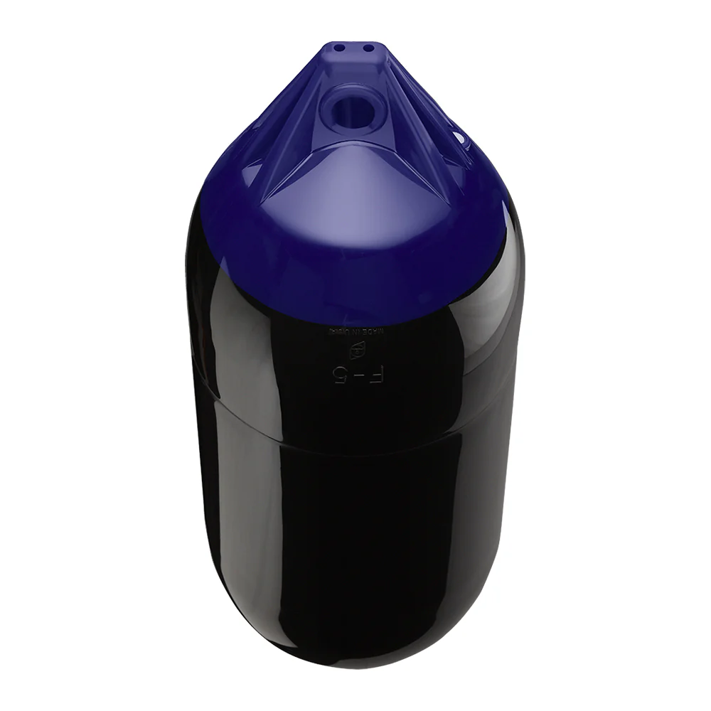 Polyform F-5 Twin Eye Fender 11" x 30" - Black [F-5 BLACK] - Image 2