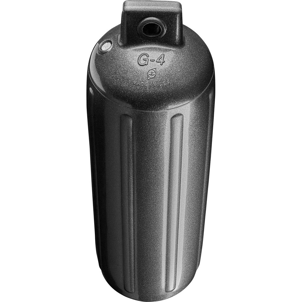 Polyform G-4 Twin Eye Fender 6.5" x 22" - Metallic Graphite [G-4 METALLIC GRAPHITE] - Image 2