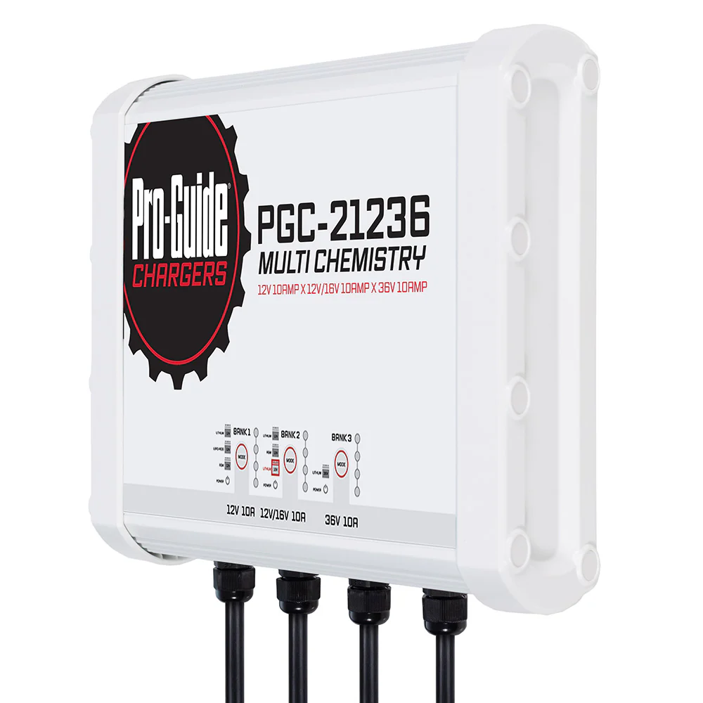 Pro-Guide 3 Bank On-Board Battery Charger - (1) 12V / (1) 12/16V / (1) 36V - 30-Amp [PGC-21236] - Image 2