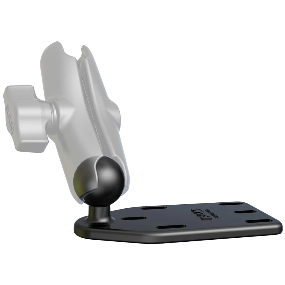 RAM Mount Motorcycle Brake/Clutch Reservoir Cover Base w/1" Ball Offset [RAM-B-346U] - Image 2