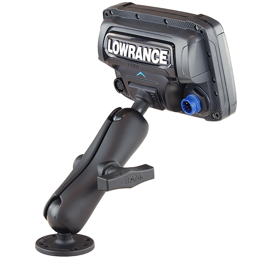 RAM Mount Quick Release Mount f/Lowrance Mark & Elite 5 [RAM-101-LO11] - Image 3