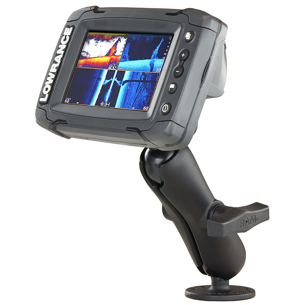 RAM Mount Quick Release Mount f/Lowrance Mark & Elite 5 [RAM-101-LO11] - Image 4