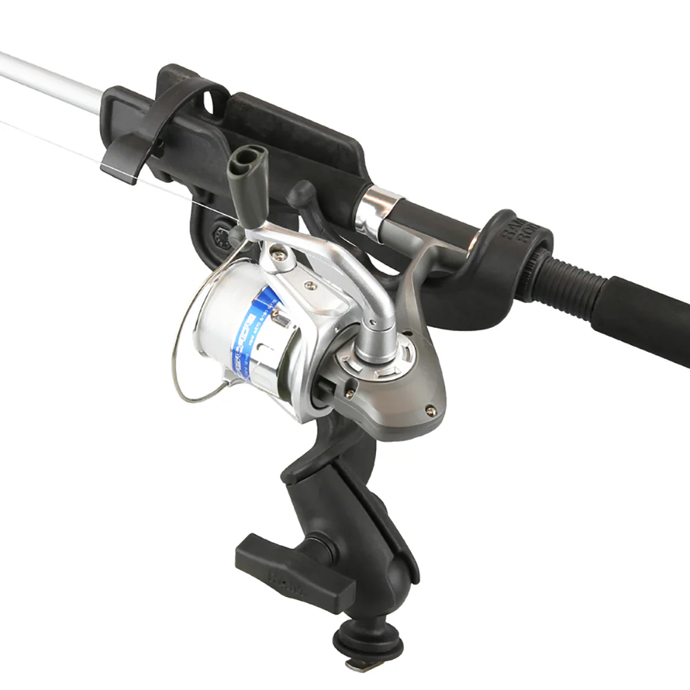 RAM Mount RAM-ROD 2000 Fishing Rod Holder with RAM-ROD Revolution Ratchet/Socket System and Track BallBase [RAM-114-RB-TRA1U] - Image 2