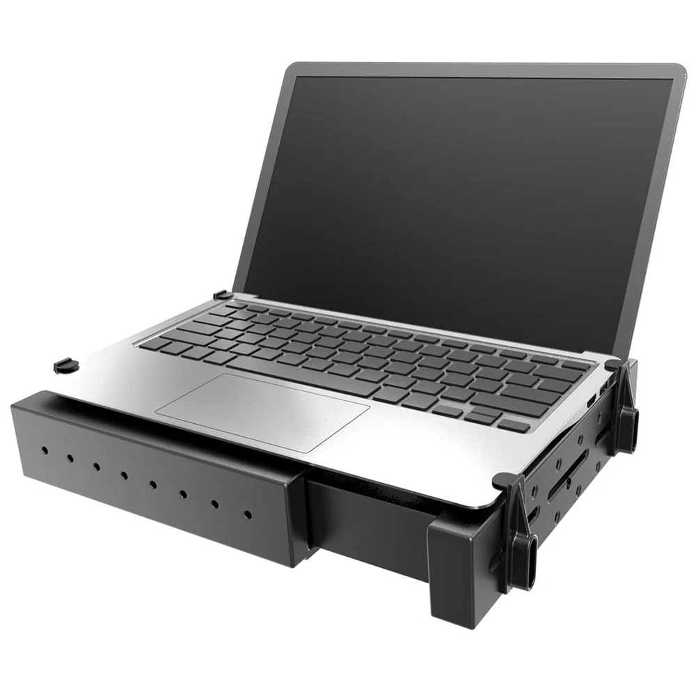 RAM Mount RAM Tough-Tray Double Ball Mount w/Double U-Bolt Rail Base [RAM-101-DAN1U] - Image 2