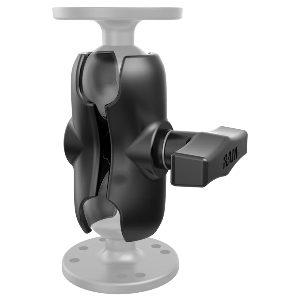 RAM Mount Short Double Socket Arm f/1.5" Ball [RAM-201U-B] - Image 2
