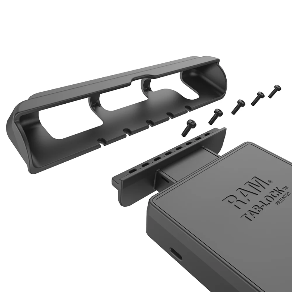 RAM Mount Tab-Lock Universal Locking Cradle f/Apple iPad w/LifeProof & Lifedge Cases [RAM-HOL-TABL17U] - Image 6