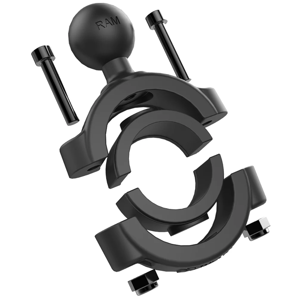 RAM Mount Torque 1-1/8" - 1-1/2" Diameter Handlebar/Rail Base w/1" Ball [RAM-B-408-112-15U] - Image 2
