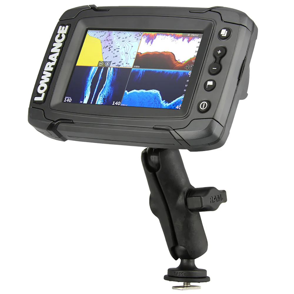 Ram Mount Track Ball Mount f/Lowrance Elite, Hook  Mark-4 Series Fishfinders [RAP-B-202-LO11-354-TRA1] - Image 2