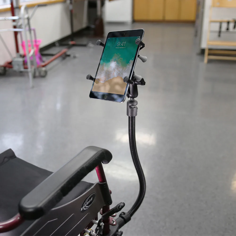 RAM Mount X-GripWheelchair Leg Rail Mount f/7"-8" Tablets [RAP-400-18-B-UN8] - Image 2