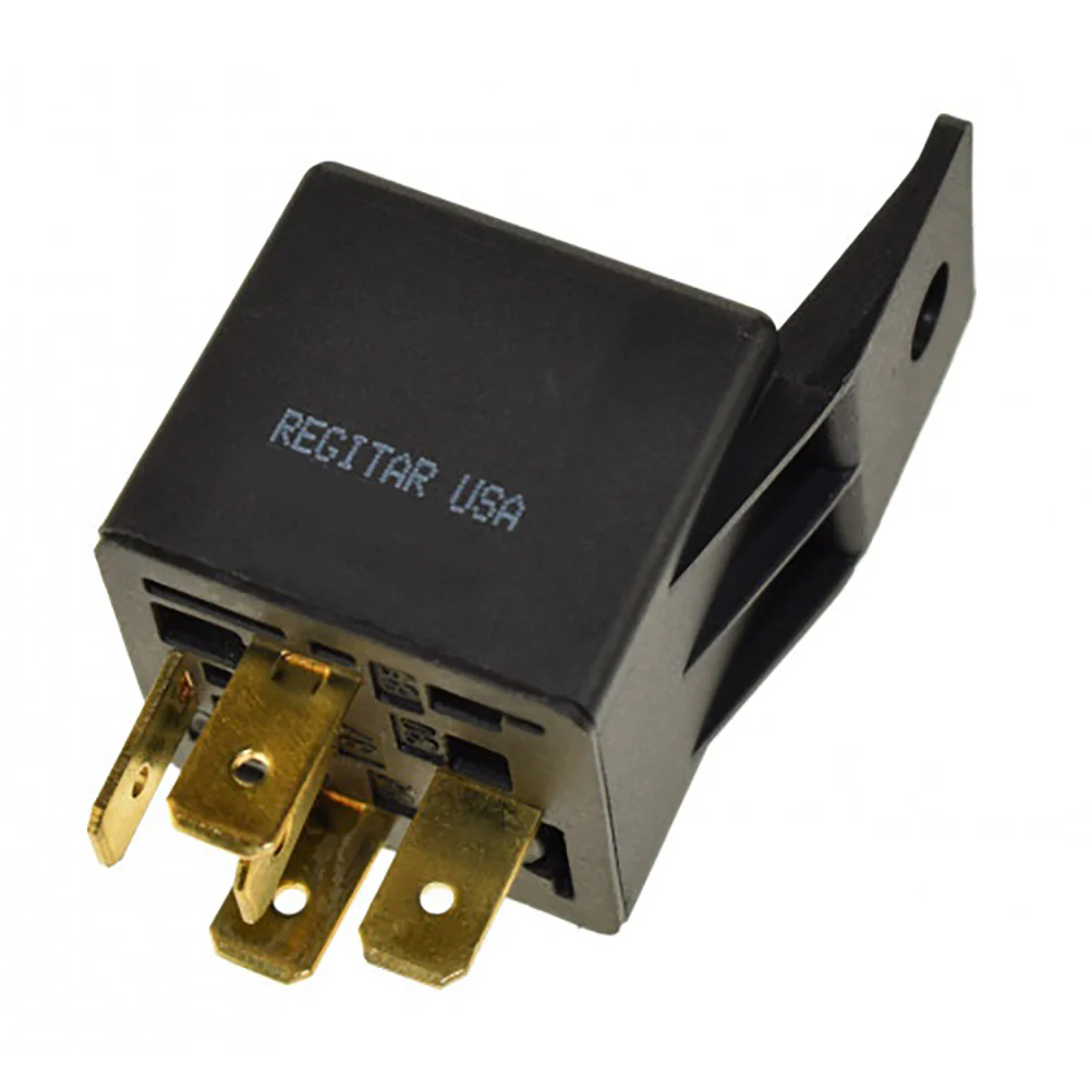 Regitar USA Relay w/Tab f/Most Engines: 30AMP, 5 Terminal, Single Pole/Double Throw [RMZ013] - Image 2