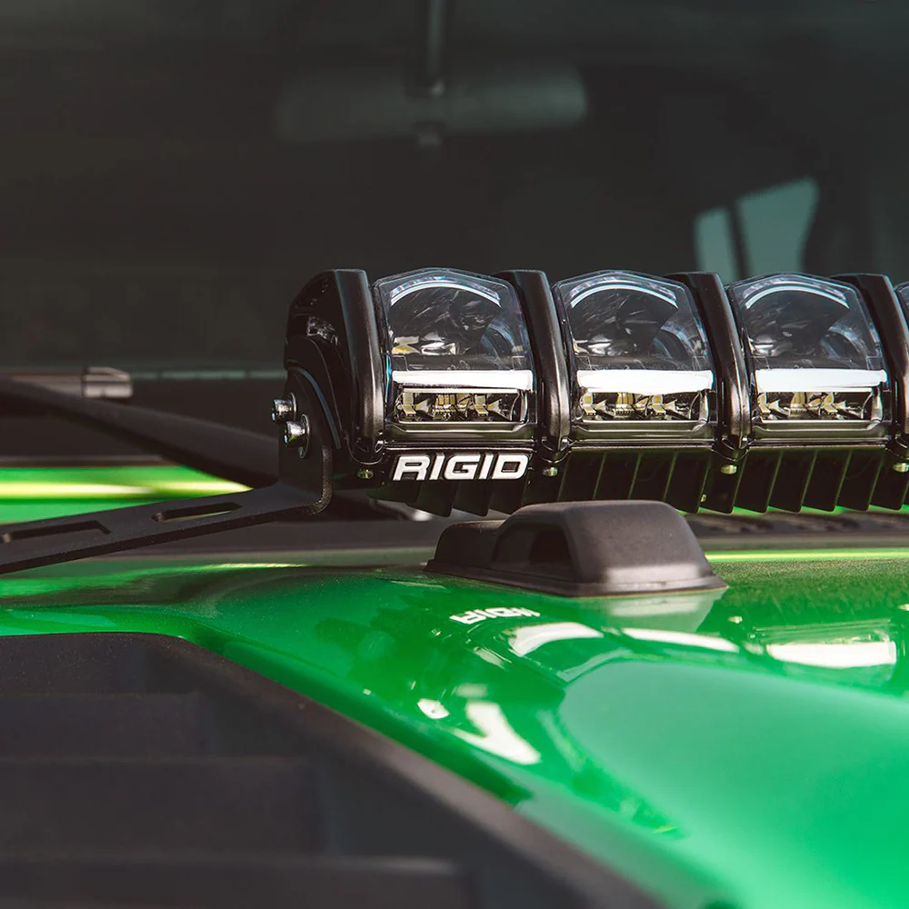 RIGID Industries 2018 Jeep Wrangler JL Adapt Hood Mount f/20" Adapt Lightbar [41665] - Image 3