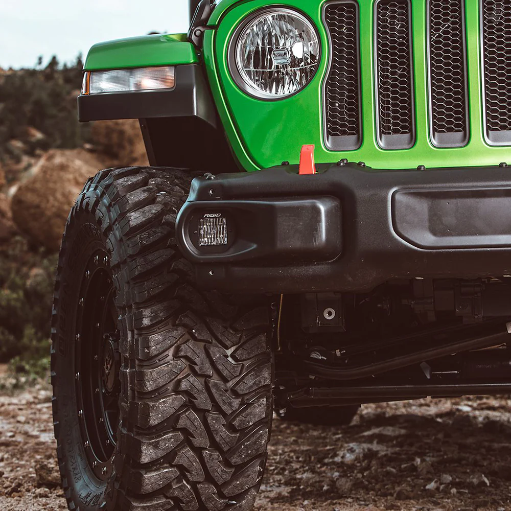 RIGID Industries 2018 Jeep Wrangler JL Fog Mount f/2 D-Series Lights [41660] - Image 2