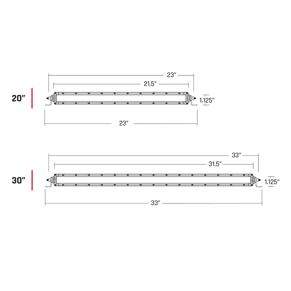 RIGID Industries SAE Compliant SR-SRS 20" Light Bar - Black [920413] - Image 2