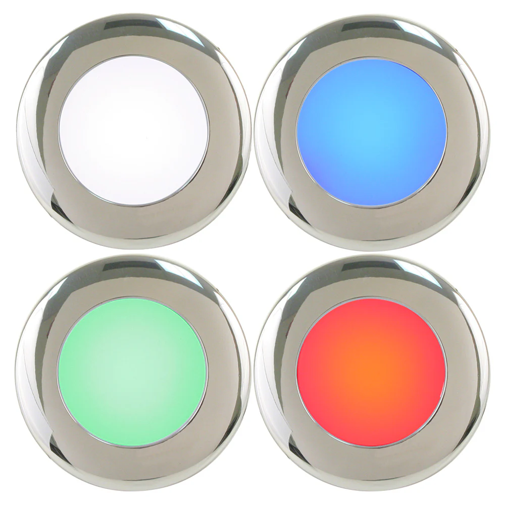 Scandvik A2.5 4 Color Downlight w/SS Trim - 8-30V [41416P] - Image 3