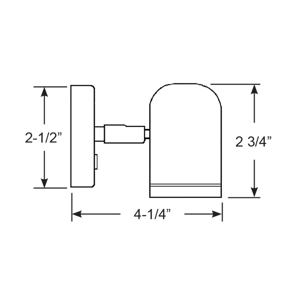 Scandvik LED 304 Stainless Steel LED Reading Light - 8-30V [19053P] - Image 2