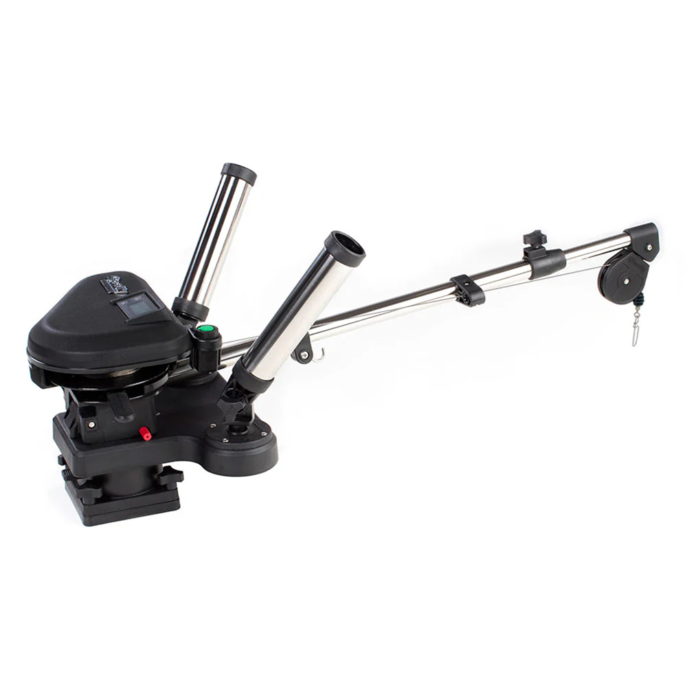 Scotty 2116 HP Depthpower Electric Downrigger 60" SS Telescoping Boom w/Swivel Base - Dual Rod Holder [2116] - Image 2