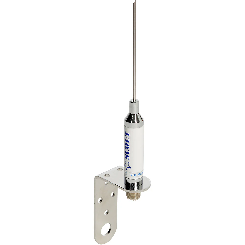 Scout 3' Stainless VHF Whip 3dB w/Bracket f/Sailboats - No Cable [PF AN NVHF00012T] - Image 2