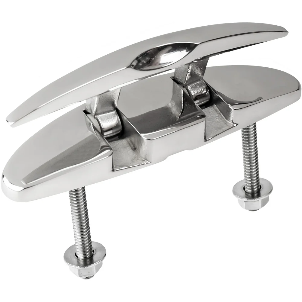 Sea-Dog 5" Oval SS Folding Cleat w/Hidden Hex Bolts [041115-1] - Image 3