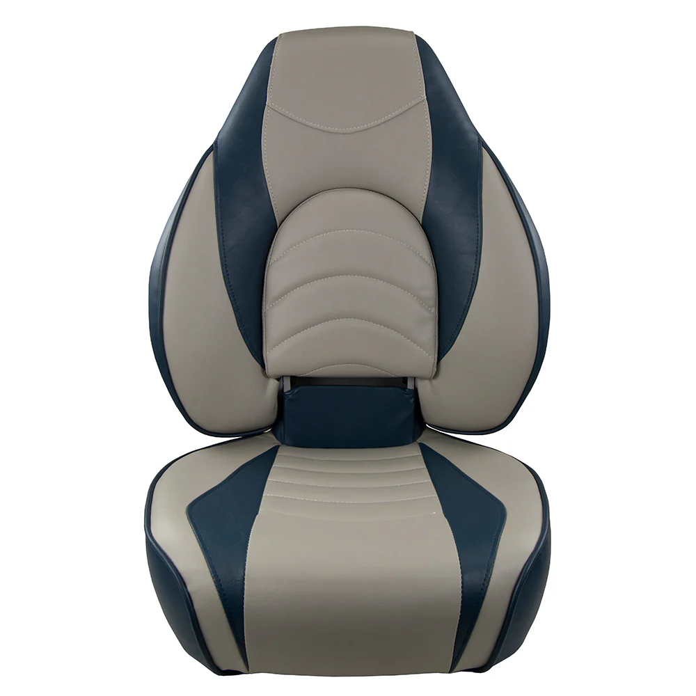 Springfield Fish Pro High Back Folding Seat - Blue/Grey [1041631-1] - Image 4