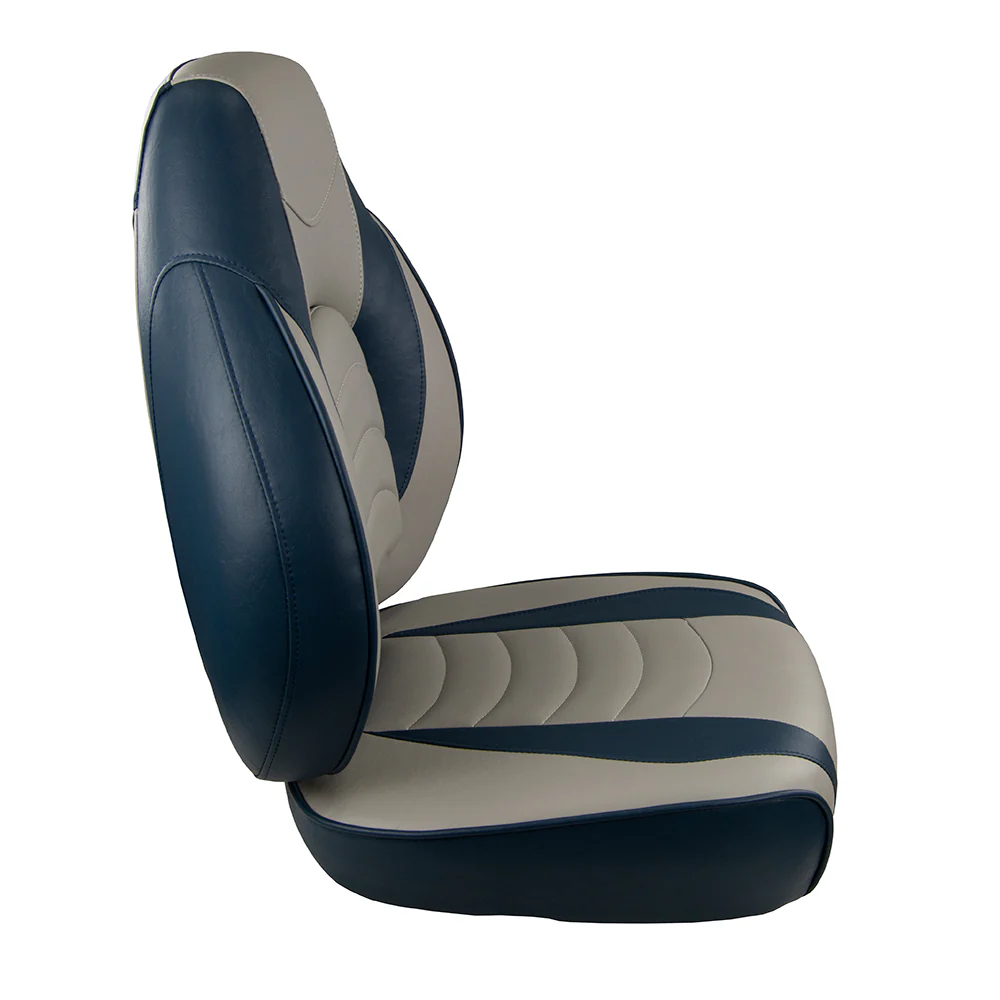 Springfield Fish Pro High Back Folding Seat - Blue/Grey [1041631-1] - Image 5
